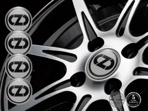 OZ Hub Cap Sticker Edition Custom Dome Style
